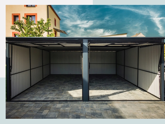 Гаражи из металлоконструкций от 613 руб. в Краснокаменск