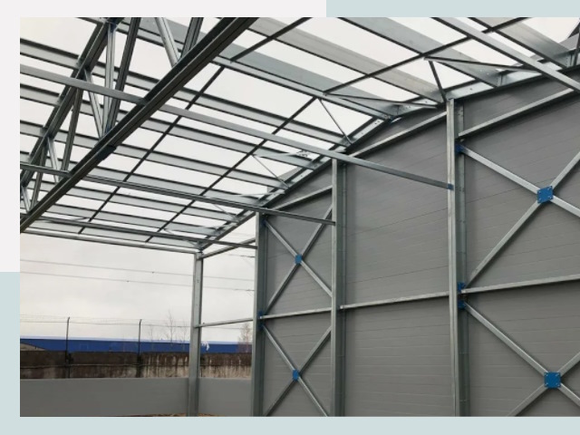 Каркасные ангары от СтальСтрой-Ксн по цене от 613 руб.