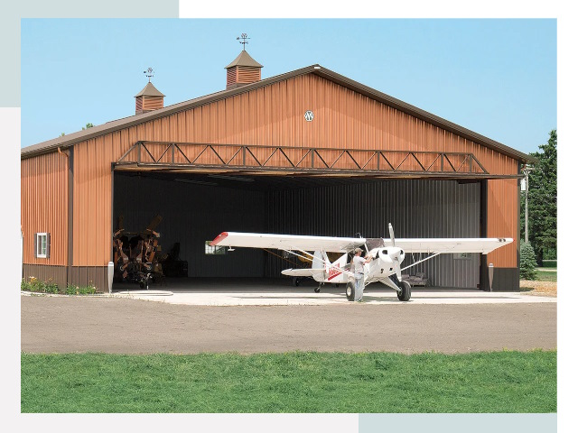 Ангары для самолетов в Краснокаменске