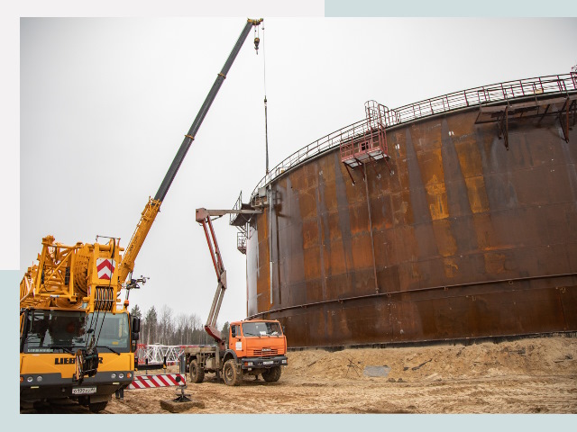 Монтаж резервуаров в Краснокаменске от 613 руб. за м³