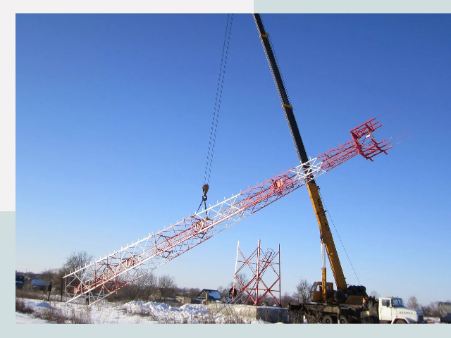 Строительство башен связи в Краснокаменске от 613 руб.