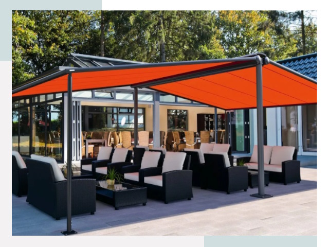 Навесы для кафе и ресторанов в Краснокаменске