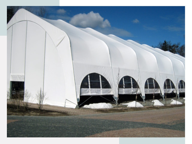 Каркасно-тентовые сооружения в Краснокаменске