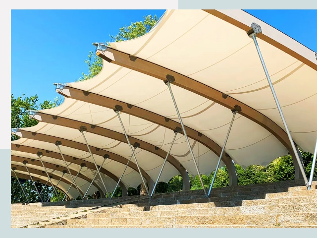 Мембранные конструкции в Краснокаменск от 613 руб. за м2