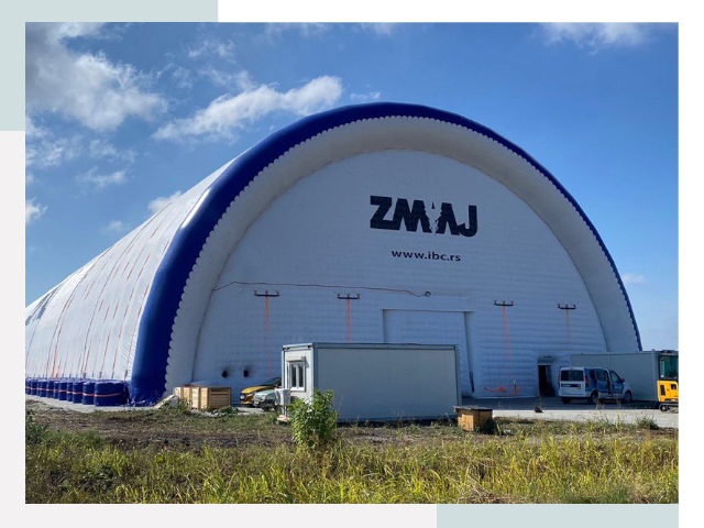 Брендирование ангаров в Краснокаменске