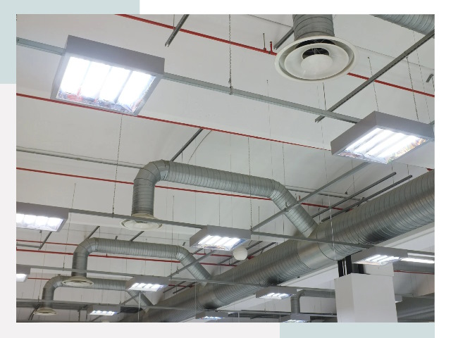 Вентиляция ангаров в Краснокаменске