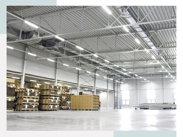 Освещение ангаров в Краснокаменске