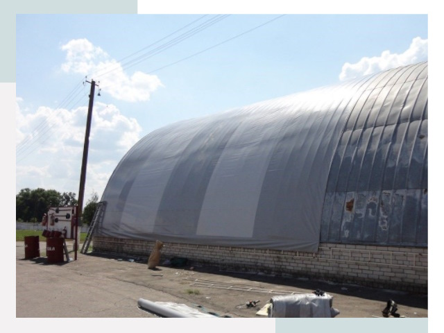 Ремонт ангаров в Краснокаменске