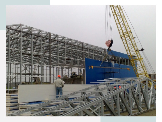 Монтаж ангаров в Краснокаменске