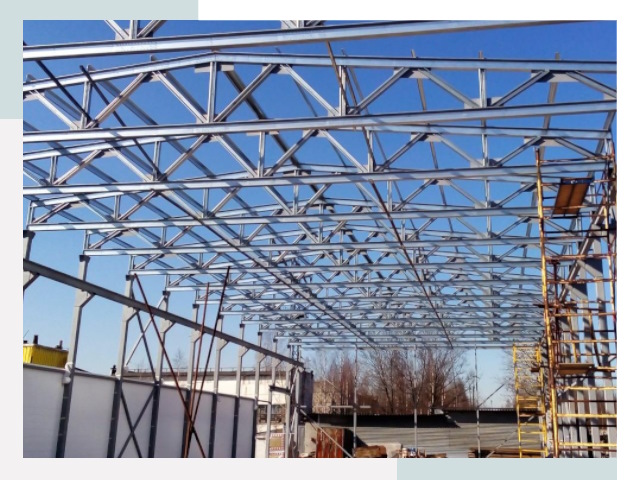 Металлокаркасы для складов в Краснокаменске