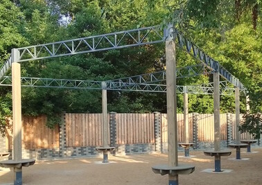 Терраса из металлоконструкций под ключ, проектирование, изготовление и монтаж от СтальСтрой-Ксн